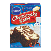 Pillsbury Fudge Supreme cheesecake swirl premium brownie mix Full-Size Picture